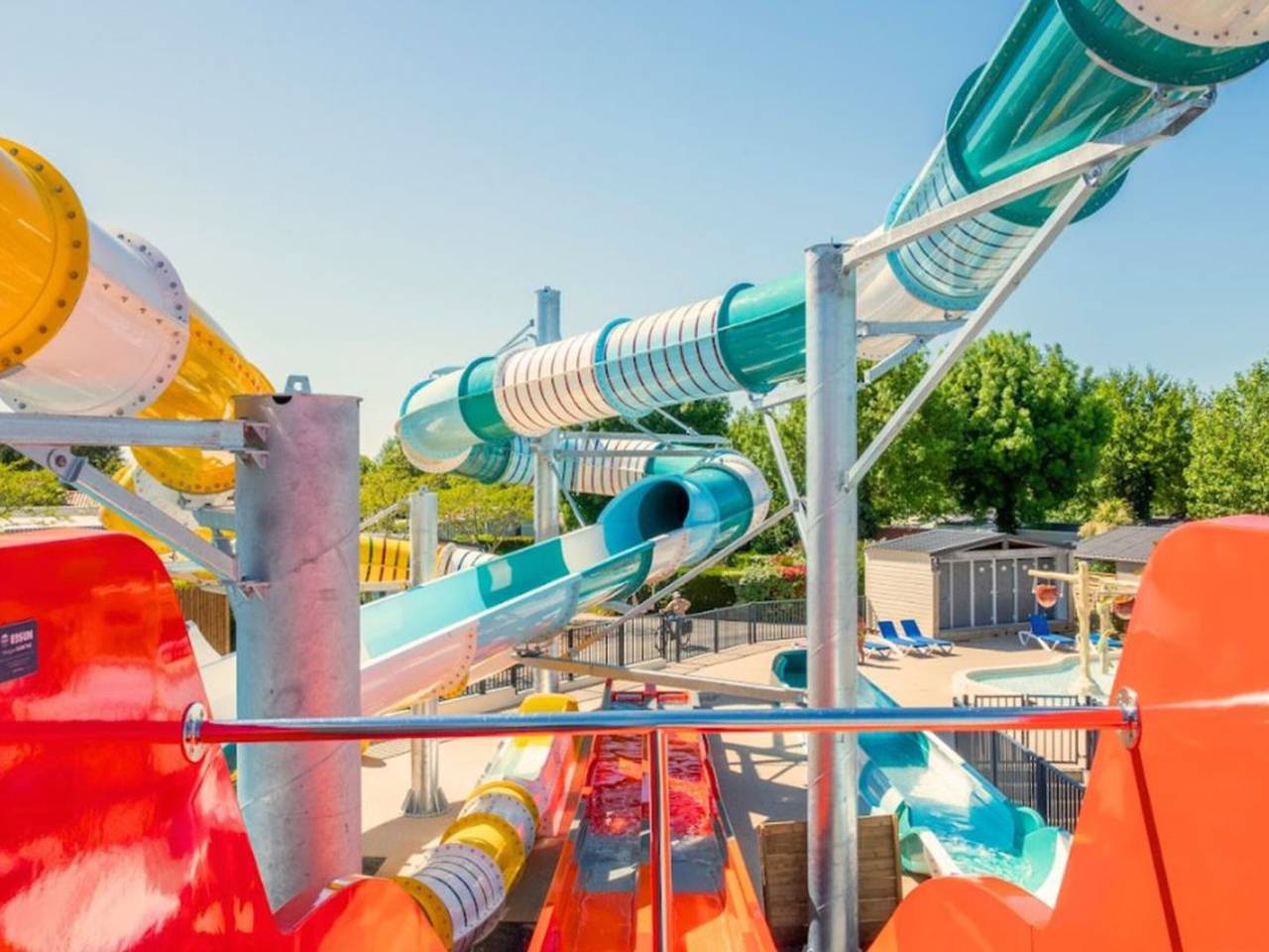 Mobilheim - Terrasse für 6 Pers, 3 Schlafzimmer in Olonne-sur-Mer, Les Sables-d'Olonne