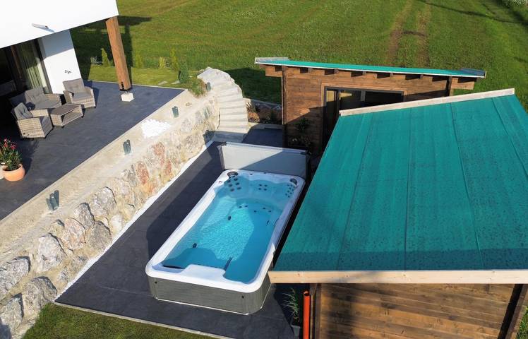 Gîte pour 4 personnes, avec jacuzzi et piscine ainsi que sauna et jardin, animaux acceptés à Hochfilzen - 2