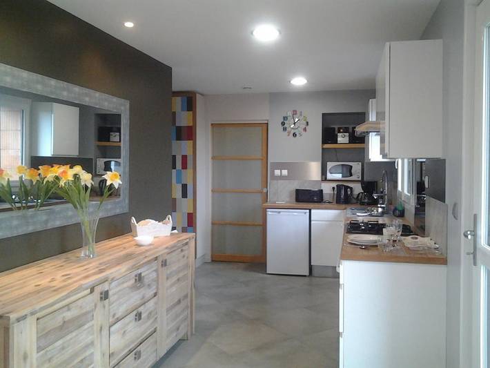 Gîte pour 4 personnes, avec terrasse et jardin sur la Côte d'Opale