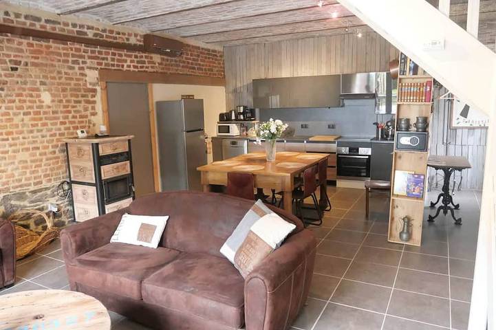 Gîte pour 4 personnes, avec jardin et terrasse