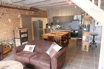 Gîte pour 4 personnes, avec jardin et terrasse à Flines-lès-Mortagne