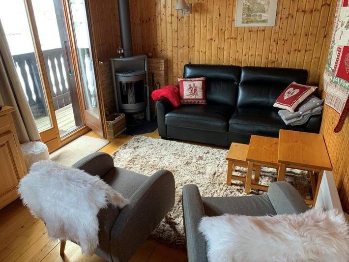 Chalet pour 7 personnes, avec vue sur le lac ainsi que terrasse et vue, animaux acceptés à Le Biot - 4