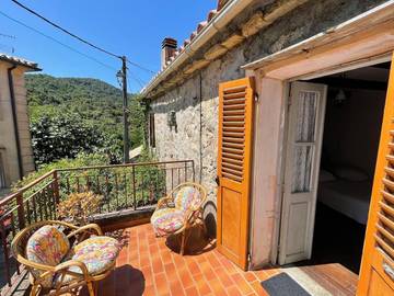 Location de vacances pour 7 personnes, avec jardin et vue, animaux acceptés à Tavera