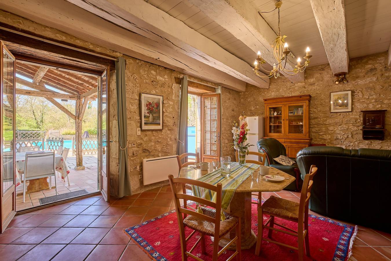 Ferienhaus für 6 Personen mit Garten in Thénac, Périgord Pourpre