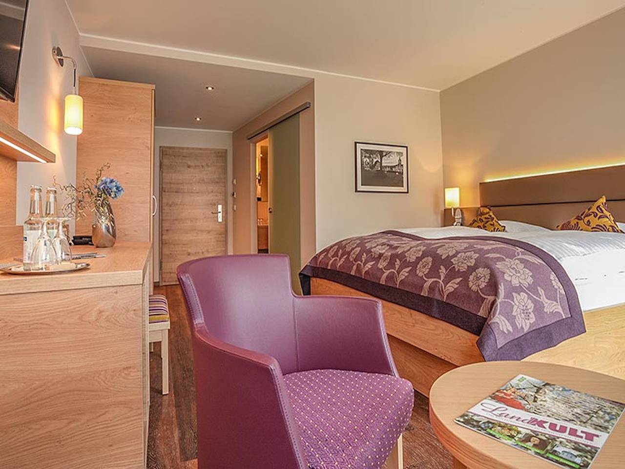 Landhaus Wolf - Komfort-Doppelzimmer in Schwäbisch Hall, Hohenlohe