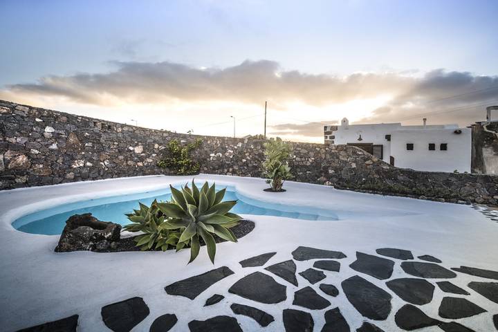 Ferienhaus für 4 Personen, mit Terrasse und Garten auf Lanzarote - 2