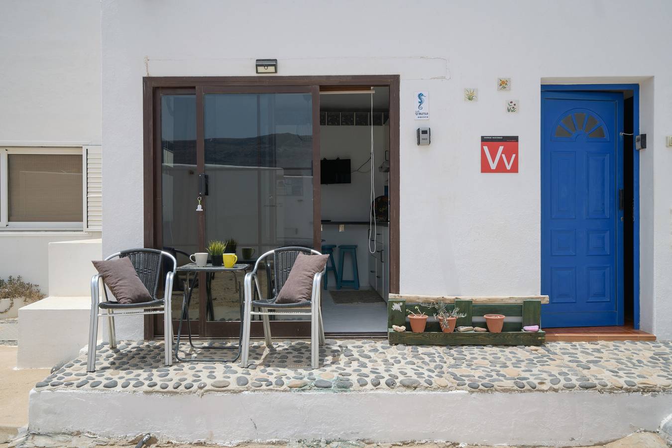 Estudio entero, Estudio de vacaciones 'Loft La Caletilla' con vistas al mar y terraza privada in La Graciosa, Parque Natural Archipiélago Chinijo