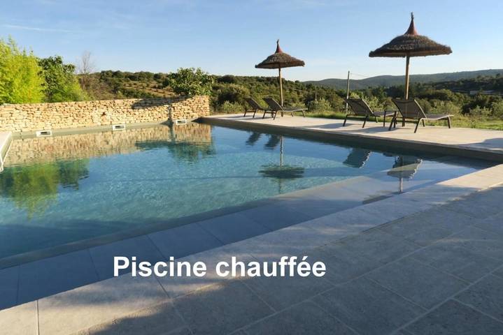 Maison de vacances pour 2 personnes, avec vue ainsi que jardin et piscine