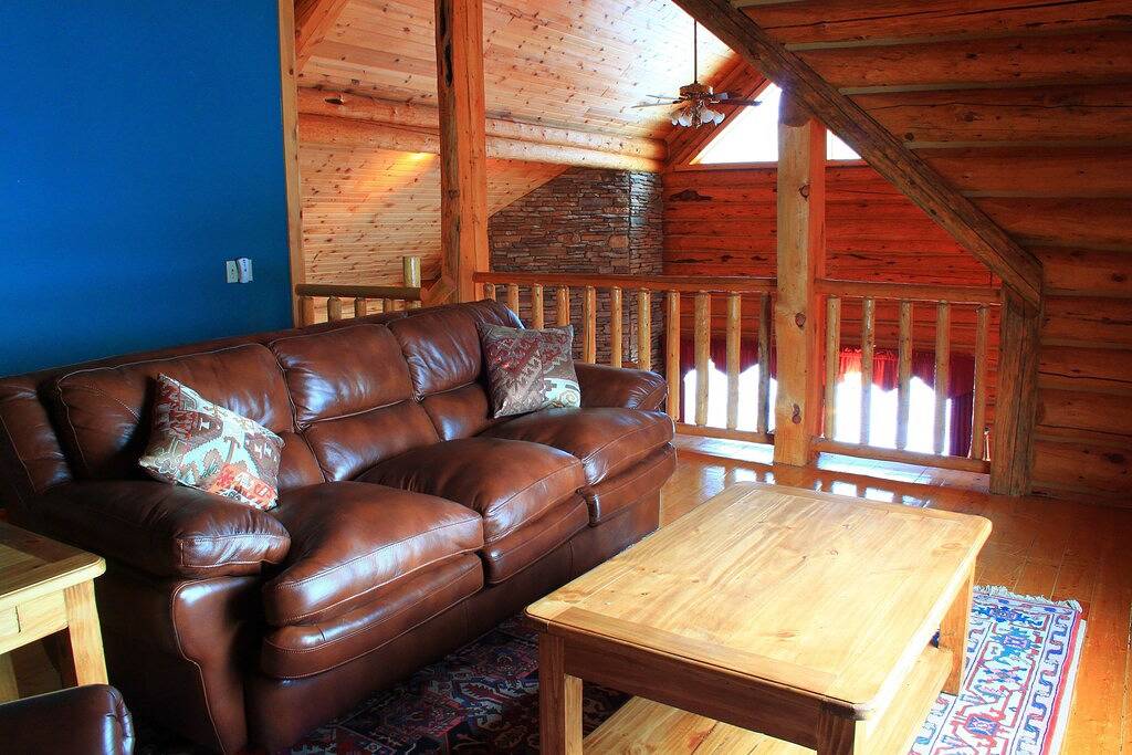 Log Cabin for 9 People in Bridger-Teton National Forest, Wyoming