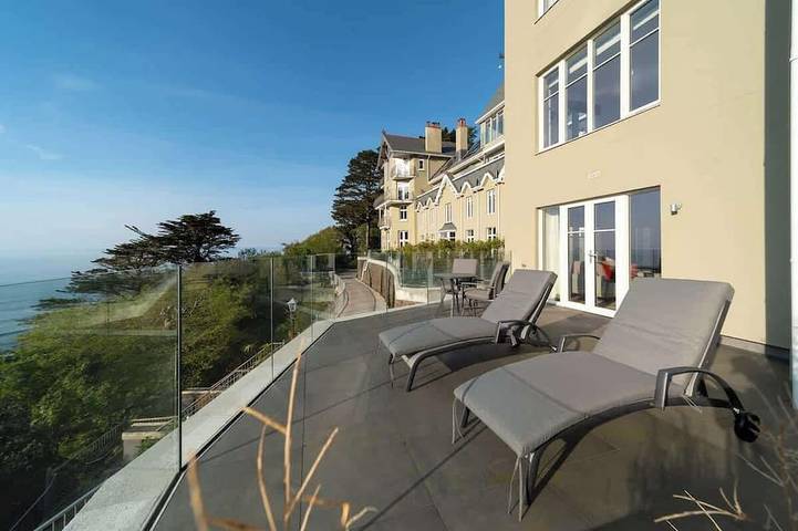 Holiday rental for 2 people, with balcony and sauna in Lynmouth