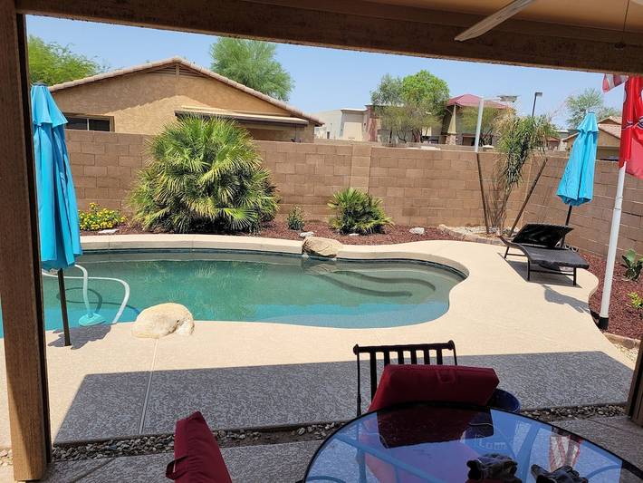 Vacation rental for 6 people, with terrace and hot tub in Maricopa