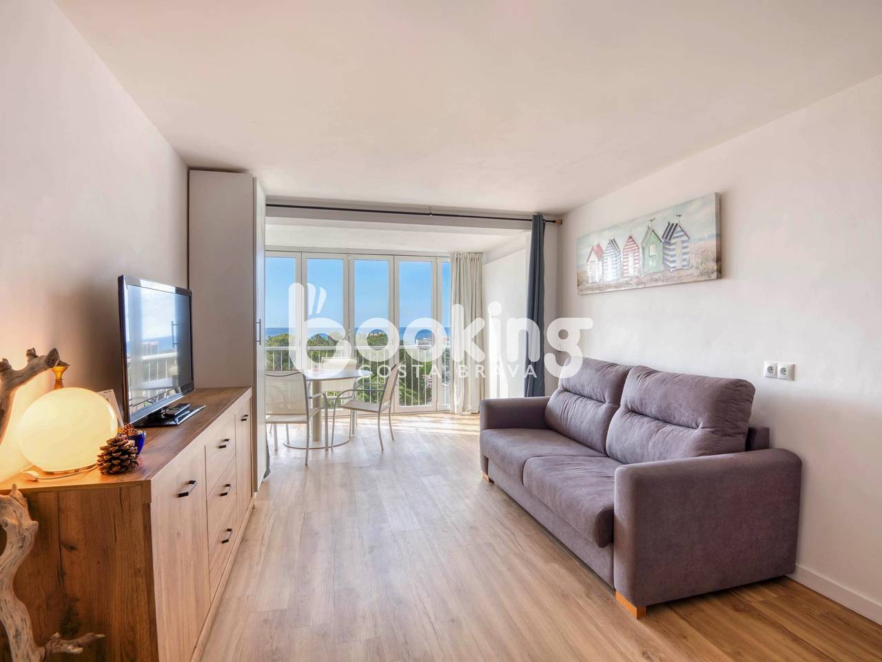 Geheel vakantieappartement, Vakantieappartement voor 2 personen met uitzicht op zee in Platja d'Aro, Costa Brava