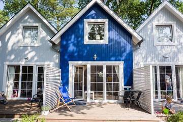 Ferienhaus für 6 Personen, mit Terrasse und Garten in Pobierowo