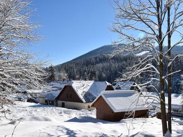 Chalet für 28 Personen, mit Ausblick und Garten sowie Terrasse in Tschechien
