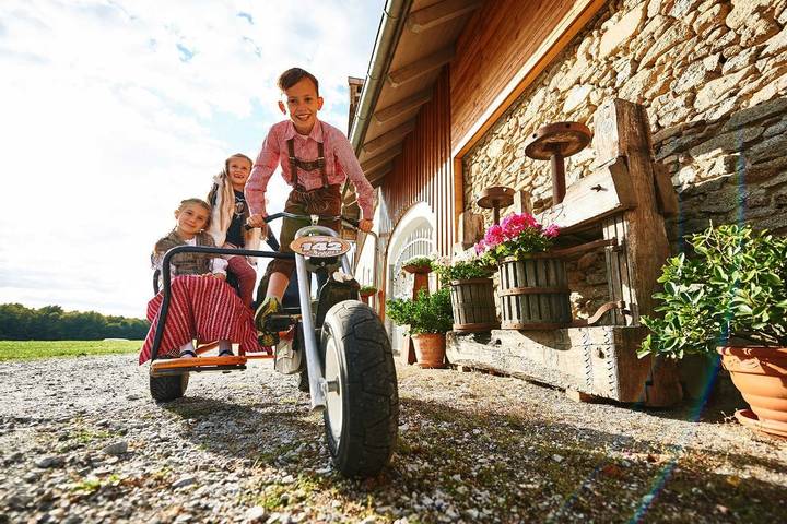 Bauernhof für 5 Personen, mit Balkon und Garten, kinderfreundlich in Niederbayern - 2