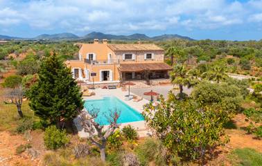 Chalet in Felanitx, Mallorca Sur für 8 