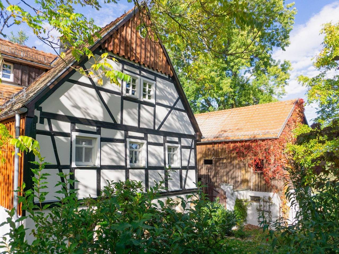 Ferienhaus Unter den Eschen - Ferienhaus, Dusche, Wc, 4 oder mehr Schlafräume in Pretzschendorf, Klingenberg