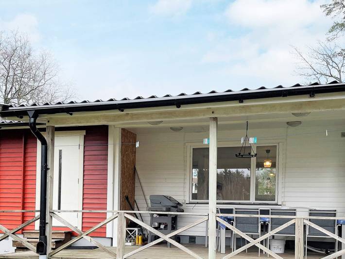 Feriehus for 6 personer, med Balkong i Syd-Sverige
