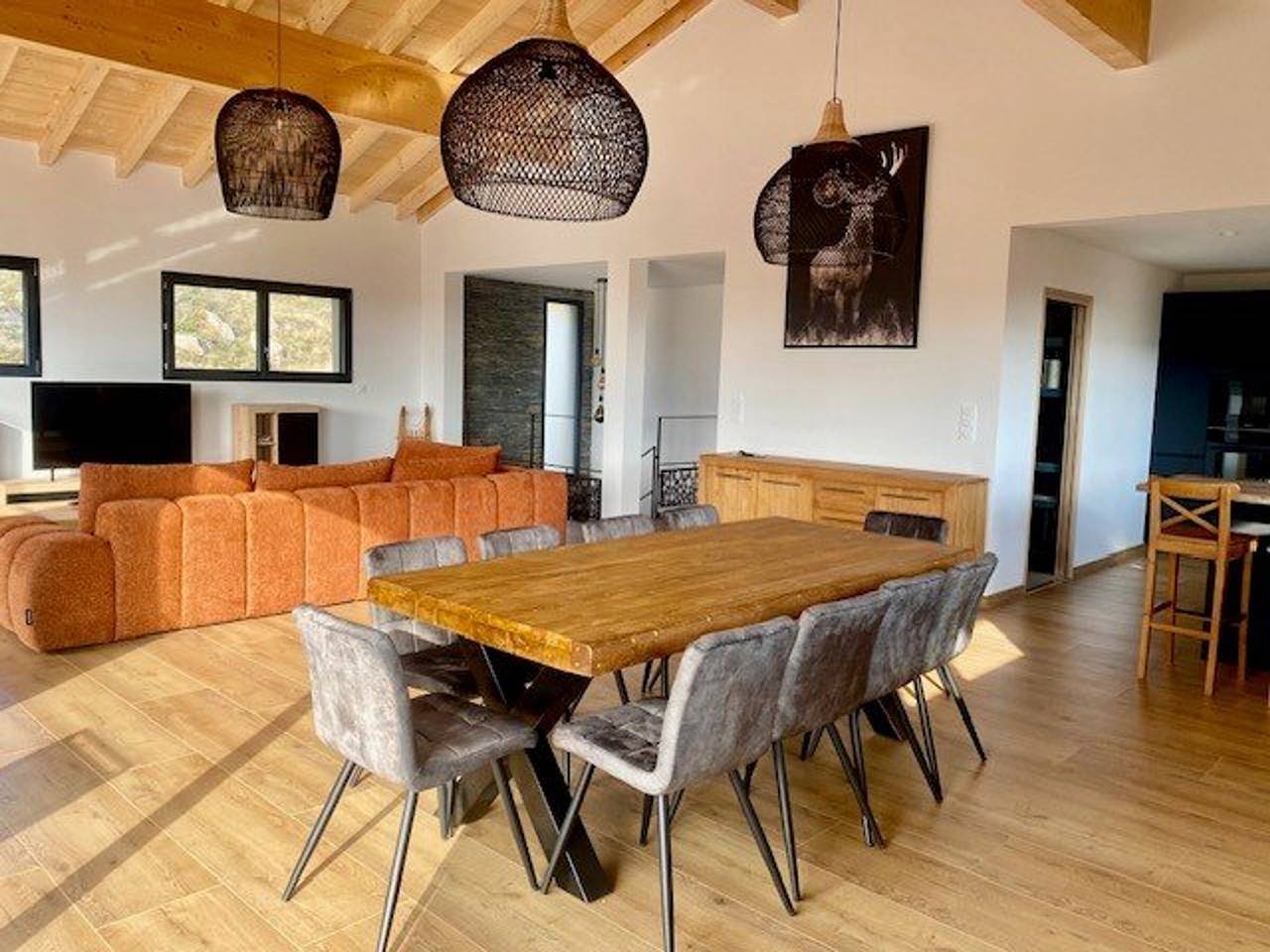 Luxuriöses Chalet für 10 Pers. mit Parkplatz in Font Romeu in Font-Romeu-Odeillo-Via, Parc naturel régional des Pyrénées catalanes
