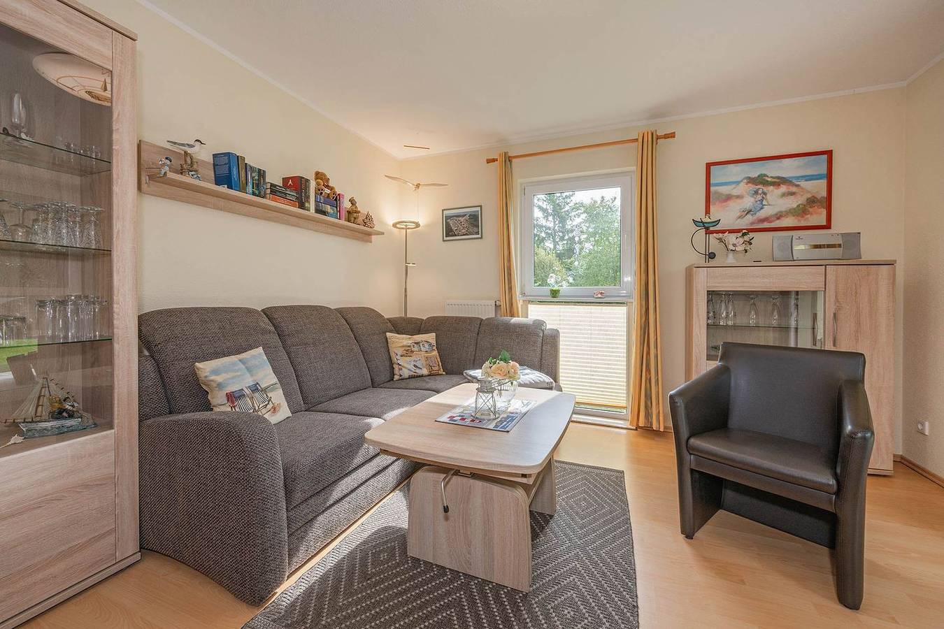 Ganze Wohnung, Ostseetrio Haus 2 - 08 - schönes Domizil mit Terrasse und Strandkorb in Zinnowitz, Usedomer Norden