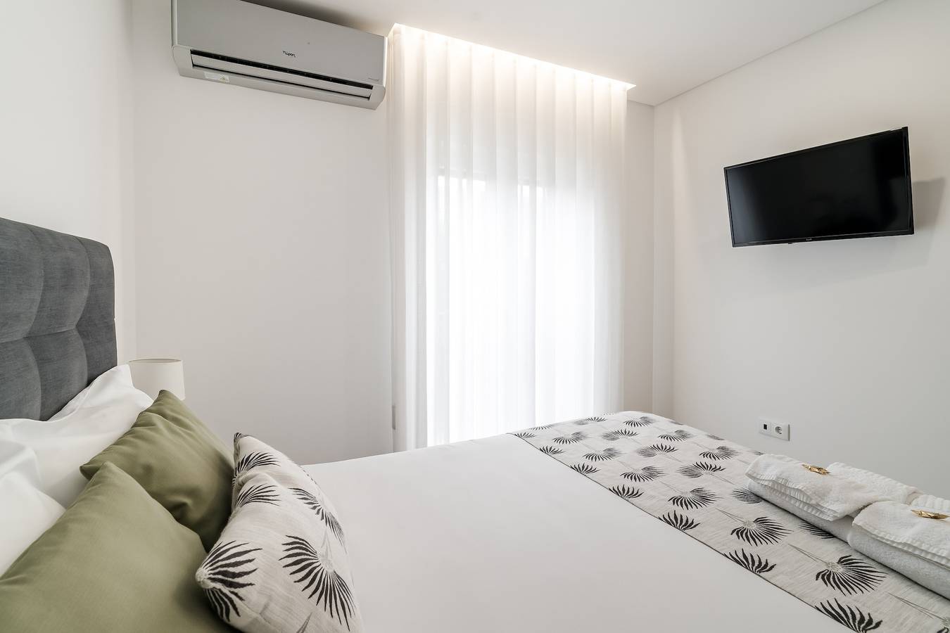 Chambre « Quarto 5 » avec jardin partagé, Wi-Fi et climatisation in Braga, District de Braga