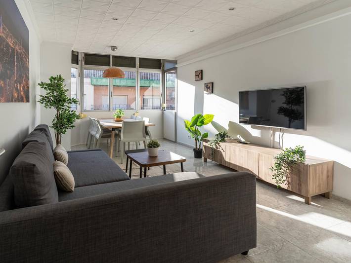 Ferienwohnung für 7 Personen, mit Balkon