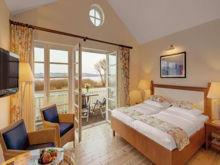 Ferienwohnung für 2 Personen, mit Balkon und Terrasse sowie Garten und Sauna in Werder - 2