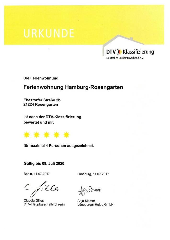 Ferienwohnung für 6 Personen, mit Garten und Ausblick in Rosengarten - 3