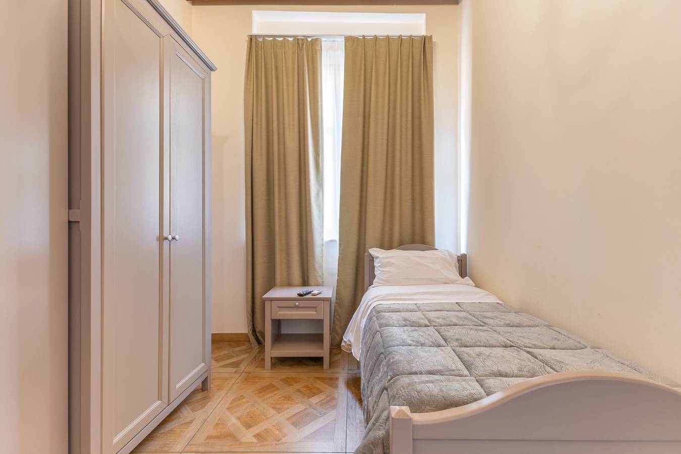 Zimmer 'Al Duomo - Camera Singola' mit Gemeinschaftsterrasse, Wi-Fi und Klimaanlage in Licata, Agrigento Provinz