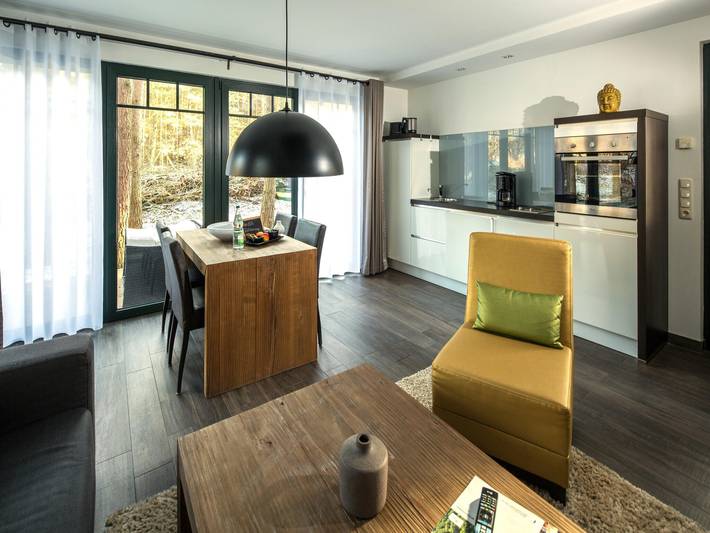 Ferienpark für 2 Personen, mit Sauna und Pool sowie Terrasse am Plauer See