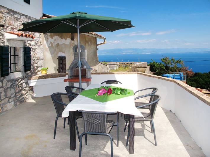 Ferienhaus für 6 Personen, mit Terrasse in Moscenicka Draga - 2