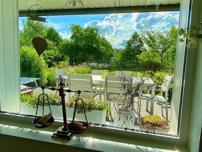 Ferienhaus für 6 Personen, mit Garten und Sauna in Elster & Umgebung