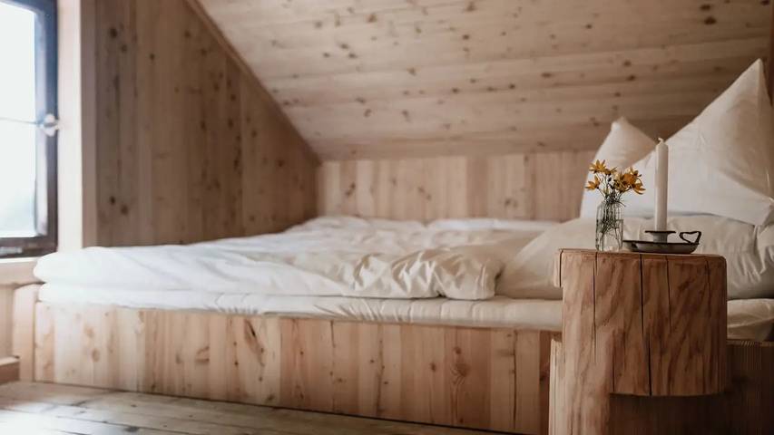 Berghütte für 4 Personen, mit Garten und Sauna am Chiemsee - 2