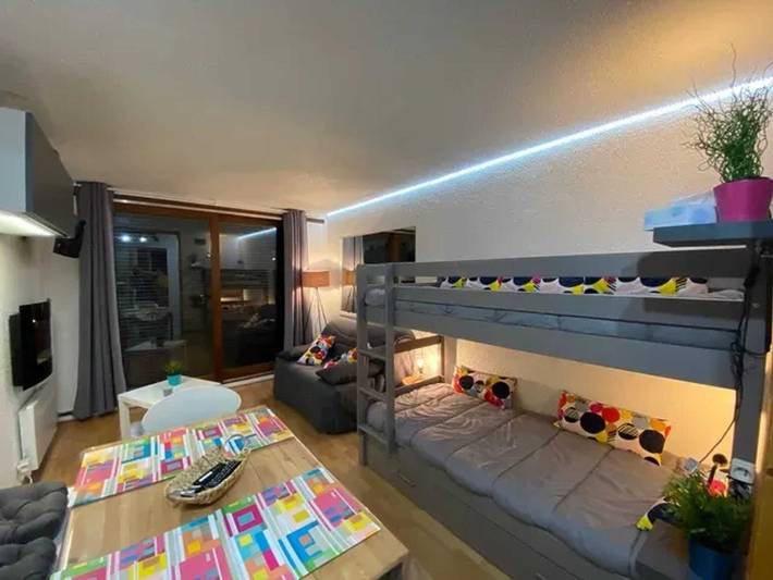 Location de vacances pour 4 personnes, avec balcon dans Le Corbier