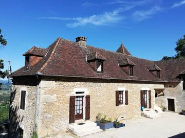 Cottage pour 3 personnes, avec jardin ainsi que jacuzzi et piscine à Carennac