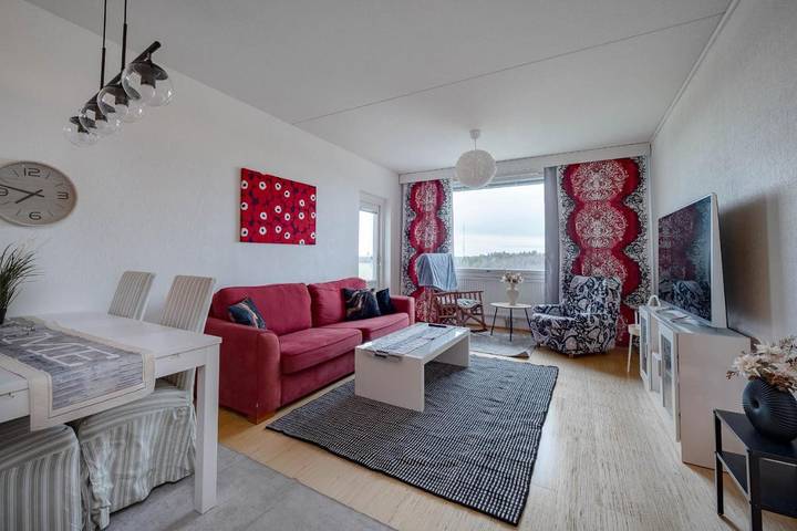 Apartamento de vacaciones para 7 personas, con vistas y balcón - 1