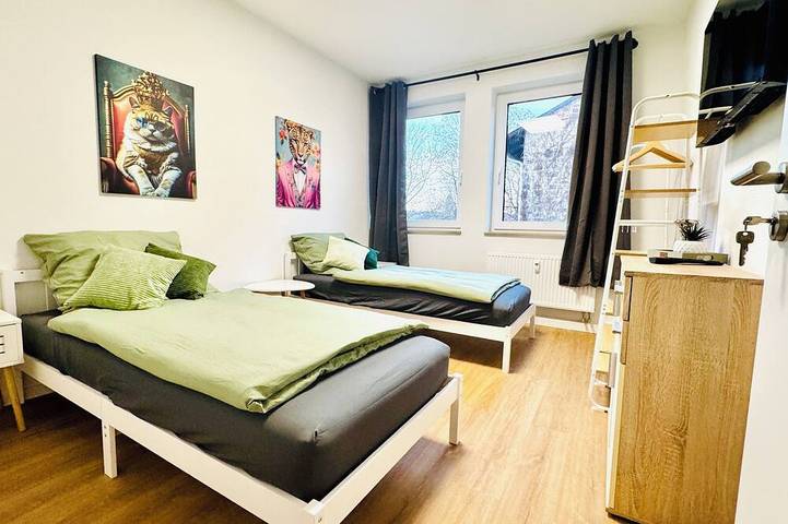 Appartement entier, Dm 4 room apartment Bettenhausen as good as new up to 7 persons in Cassel (Allemagne), Hessisches Bergland
