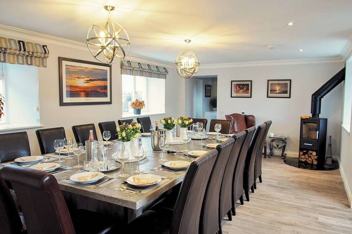 Holiday rental for 16 people, with garden in Ayrshire