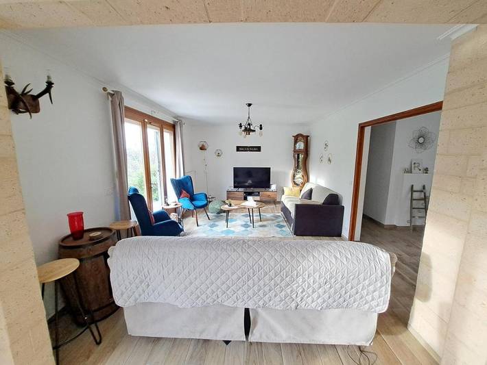 Maison de vacances pour 6 personnes, avec Balcon et Terrasse ainsi que Jardin et Vue