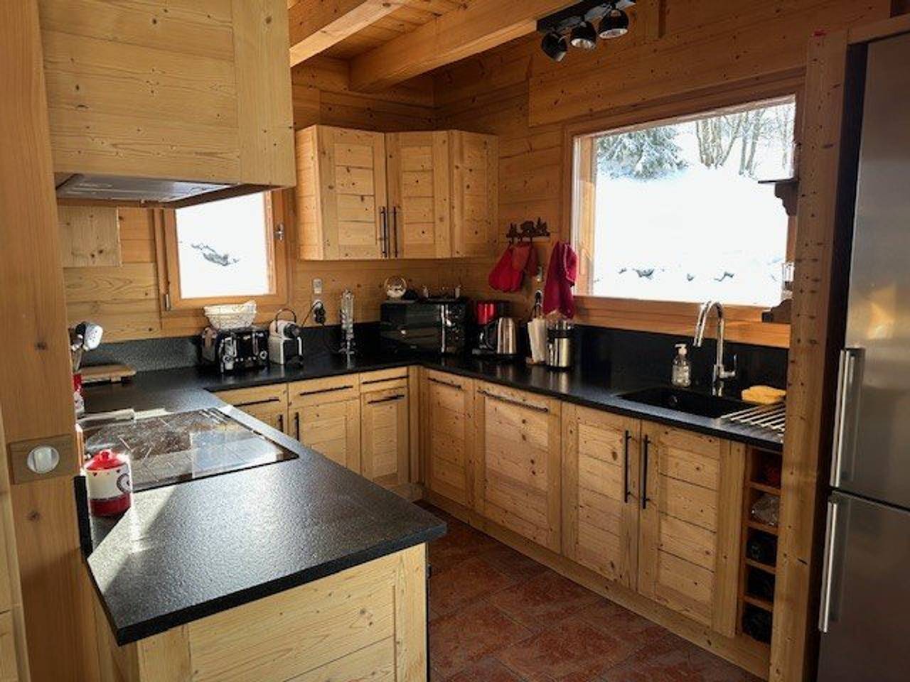 Komfortables Chalet für 12 Personen mit Wlan und Parkplatz, pistennah in Crest-Voland, Albertville und Umgebung