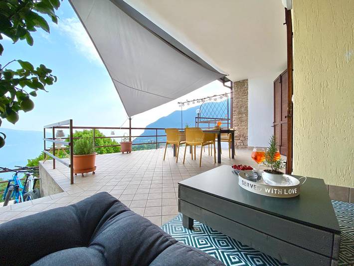 Ferienwohnung für 4 Personen, mit Seeblick und Terrasse in Tignale - 4