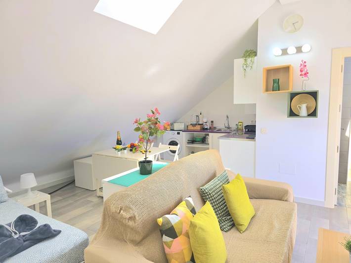 Loft voor 2 personen, met Uitzicht op zee en Balkon/Terras in Benalmádena