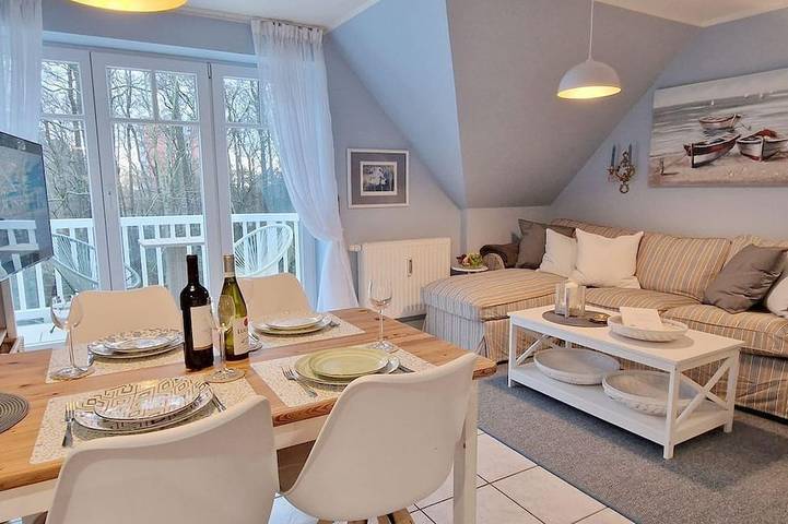 Ferienwohnung für 4 Personen, mit Balkon - 1