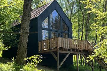 Gîte pour 4 personnes, avec terrasse et jardin, animaux acceptés à Saint-Quirin