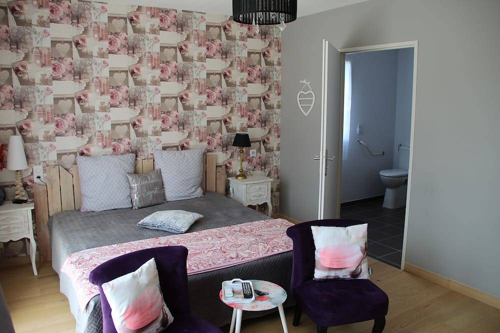 Chambre romantique  ,Le haut village  en baie de somme in Arrest, Région d'Abbeville