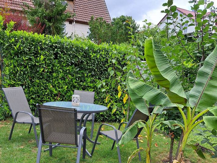 Ferienwohnung für 4 Personen, mit Garten
