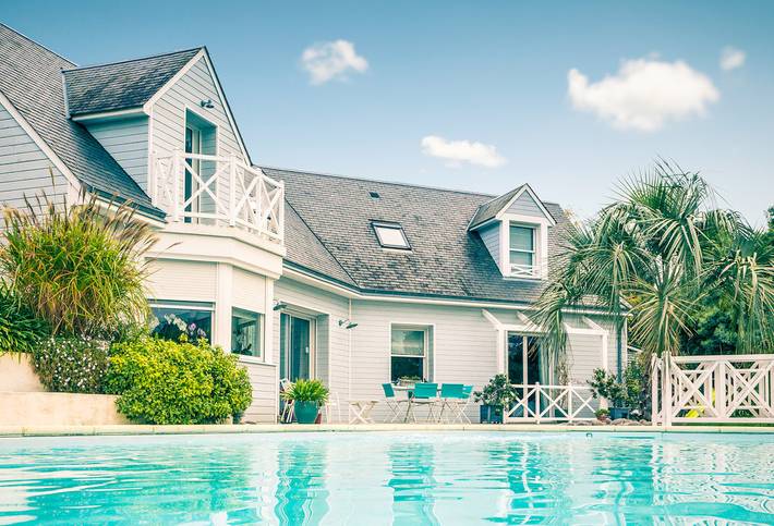 Chambre d’hôte pour 2 personnes, avec piscine et jardin