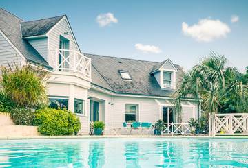 Chambre d’hôte pour 2 personnes, avec piscine et jardin en Cotes-d'Armor