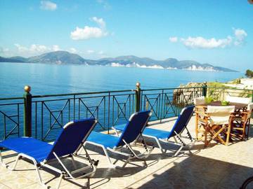 Gîte pour 2 personnes, avec balcon et vue dans Άσος