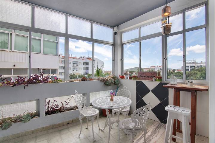 Room 'Quarto Duplo Com Varanda' with Balcony, Wi-Fi and Air Conditioning in São Brás de Alportel, Faro Distrikt